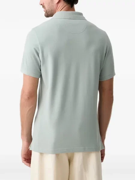 Καρό polo Barbour με κέντημα πράσινο