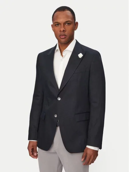 BOSS Sacou Hutson Peak albastru