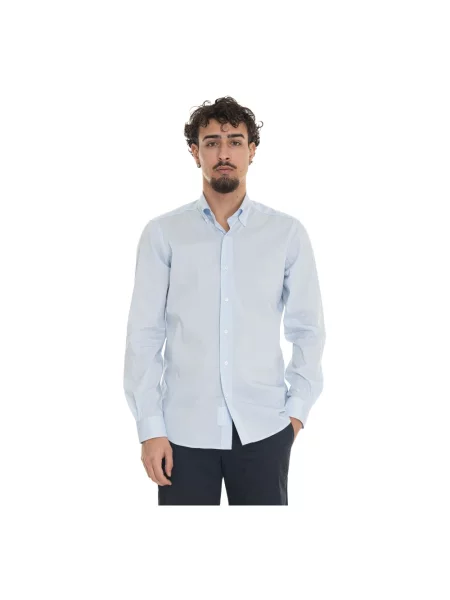 Koszula Fay casual niebieska