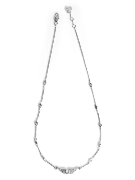 Colier Zadig&voltaire argintiu