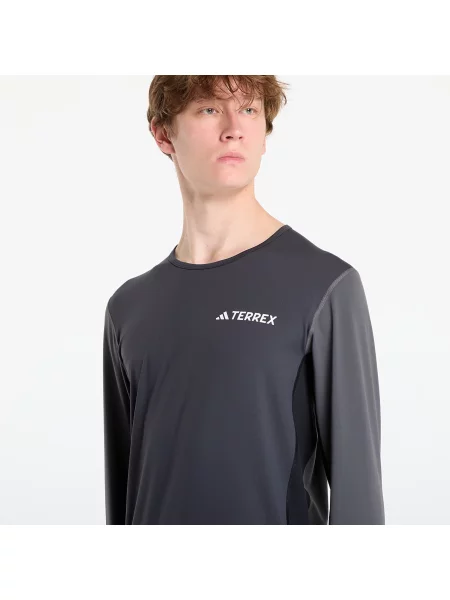 Póló adidas Terrex Multi Synthetic Base Layer Long Sleeve Carbon M
