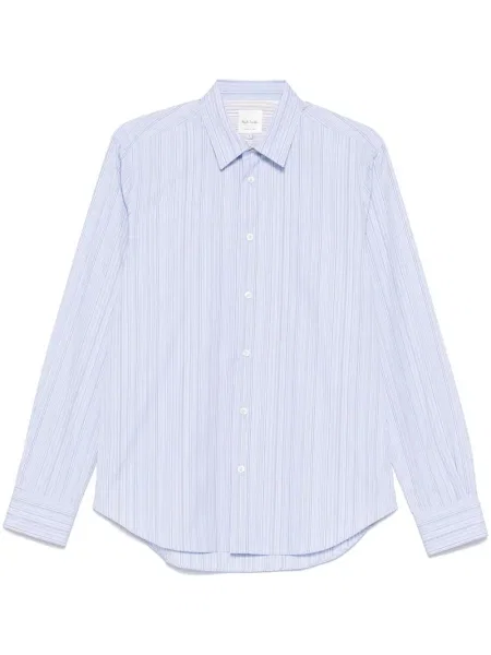 Pruhovaná košile Paul Smith modrá
