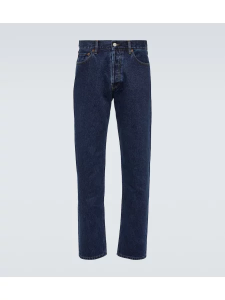 Ravne kavbojke Thom Sweeney modra