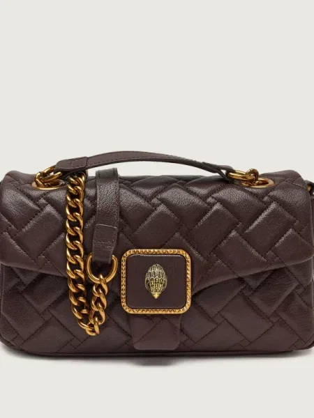 Kurt Geiger De piele geantă pe umăr PIMLICO maro