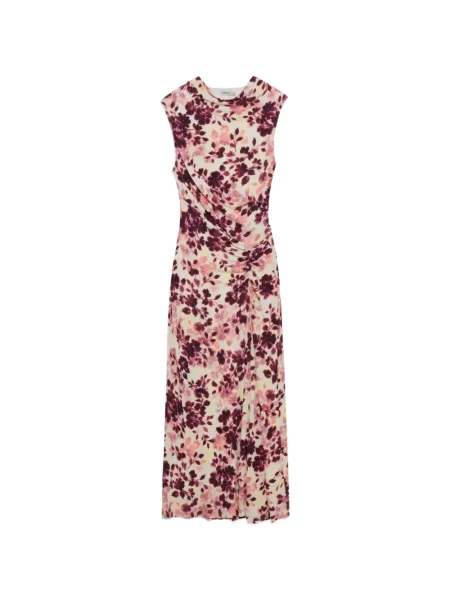 Rochie midi Simkhai cu model floral cu imagine din jerseu