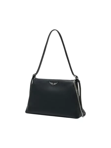 Torebka Zadig & Voltaire skórzana czarna