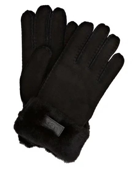 Ugg Kožené Rukavice černá