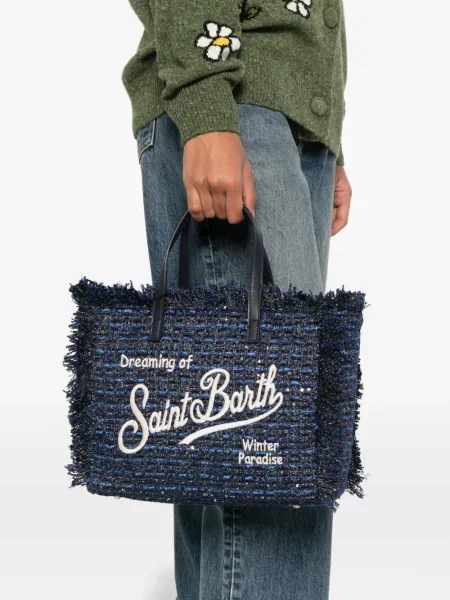 Shopperka Mc2 Saint Barth niebieska