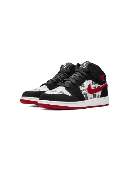 Sneakersy dziecięce Jordan Air Jordan 1 czarne