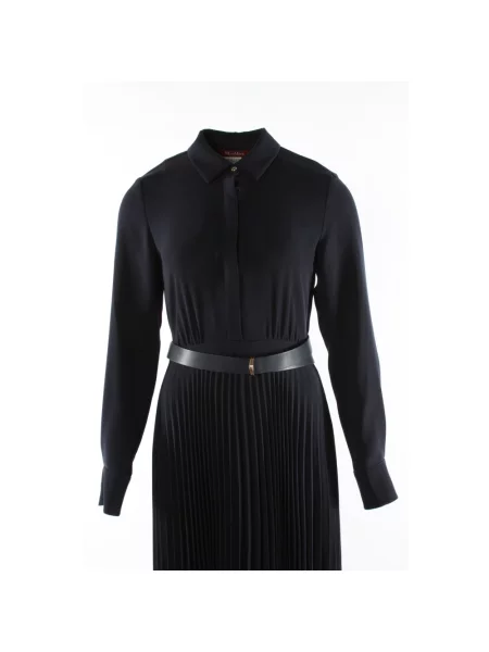 Sukienka koszulowa Max Mara niebieska