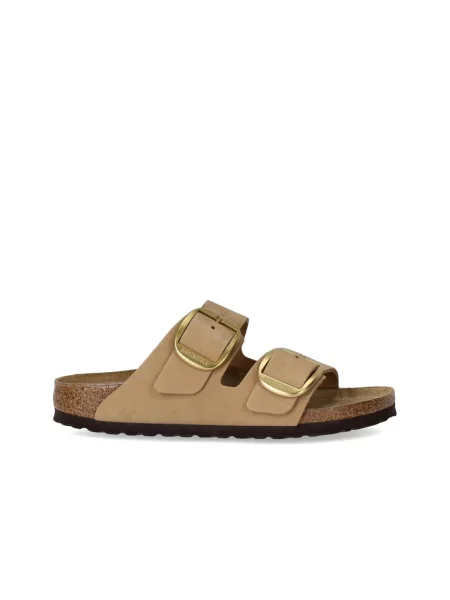 Klapki Birkenstock beżowe