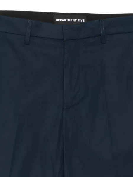Pantaloni Department 5 cu autograf albastru