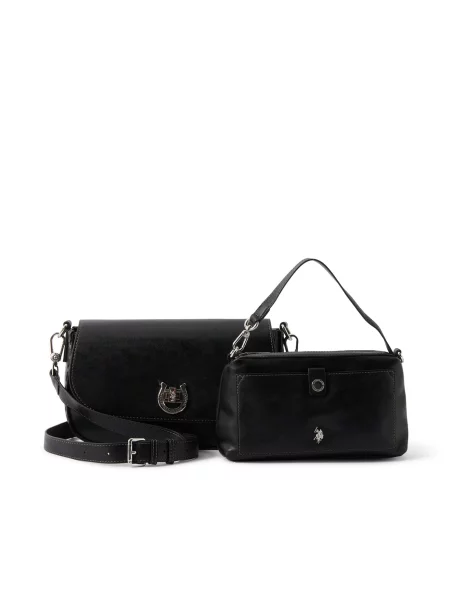 U.S. POLO ASSN. Geantă de umăr MIDDLETON' negru