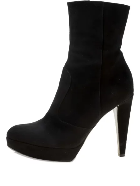 Botine Sergio Rossi cu platformă negru