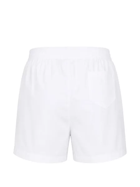 Pantaloni scurți Des Phemmes cu autograf alb