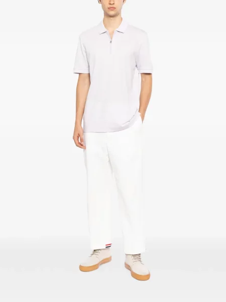 Tricou polo Boss violet