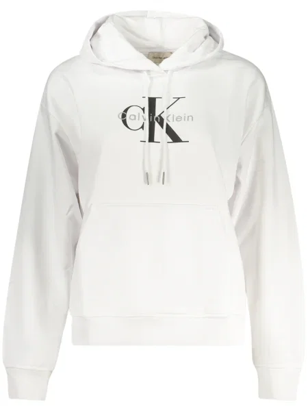 Geacă de blugi Calvin Klein alb