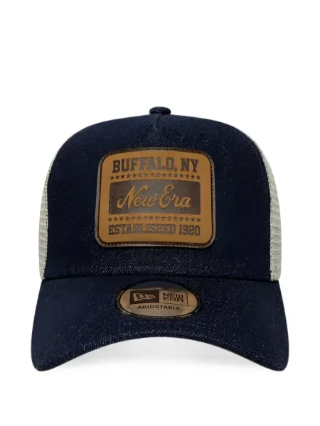 Șapcă New Era Cap plasă cu autograf albastru