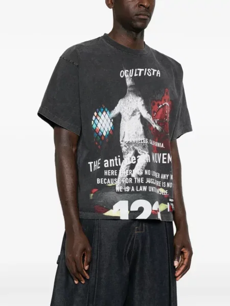 Tricou Rivington Roi Rebis cu imagine gri