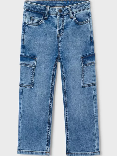 Mayoral джинси дитячі soft denim cargo