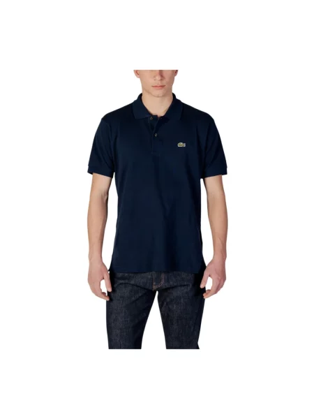 Koszulka polo Lacoste w miejskim stylu niebieska