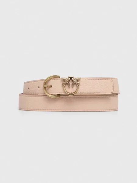 Pinko curea de piele bej