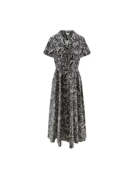 Sukienka koszulowa Aspesi czarna