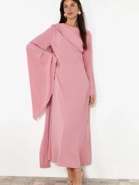 Rochie de seară Trendyol de costum roz