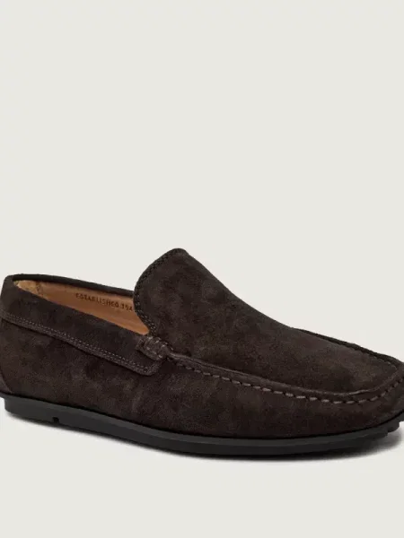 Gant Mocasini Wilmon | piele întoarsă maro