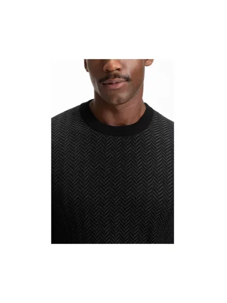 BOSS Sweter H-Habito czarny