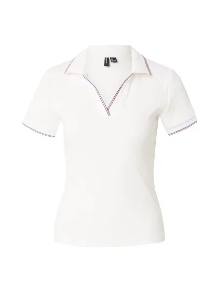 VERO MODA Majica VMCHLOE modra / rdeča bela