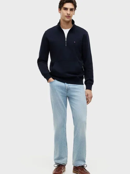 Махровий светр Tommy Hilfiger синій