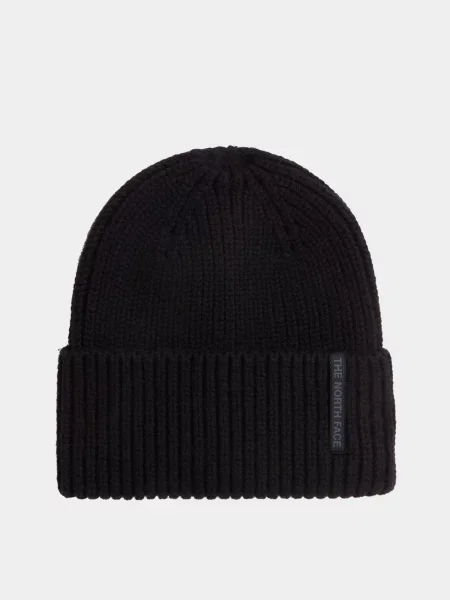 The North Face WOOL BLEND BEANIE Шапка Унісекс Поліуретан чорний