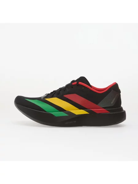 Sneakers adidas Jamaica 26 X Bob Marley Adizero Evo SL Core Black/ Vivid Green/ Bold Gold EUR 38 negru