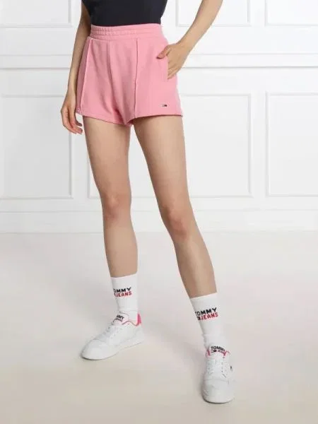 Tommy Jeans Pantaloni scurți roz
