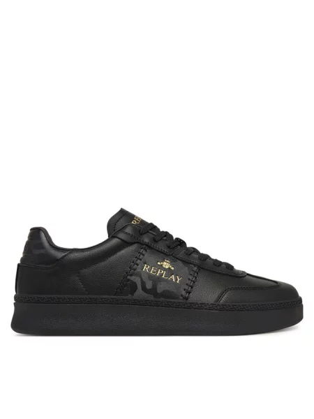 Sneakersy REPLAY czarne