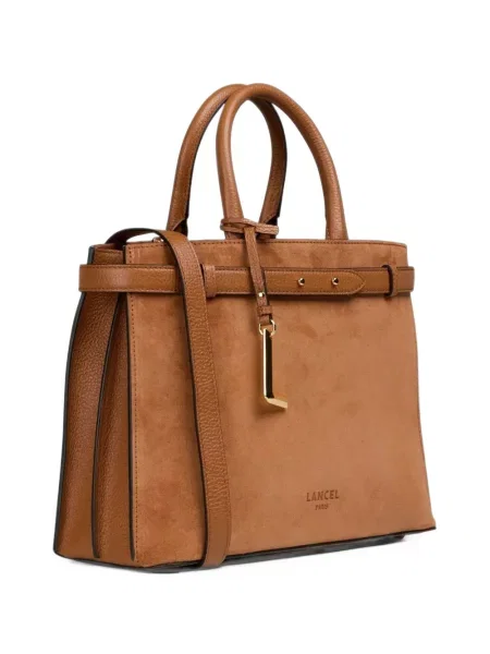 Шопинг чанта Lancel кафяво