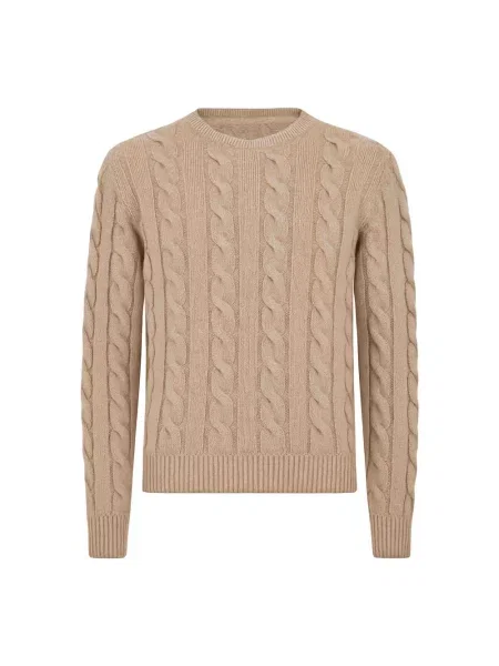 Sweter Jacob Cohen brązowy