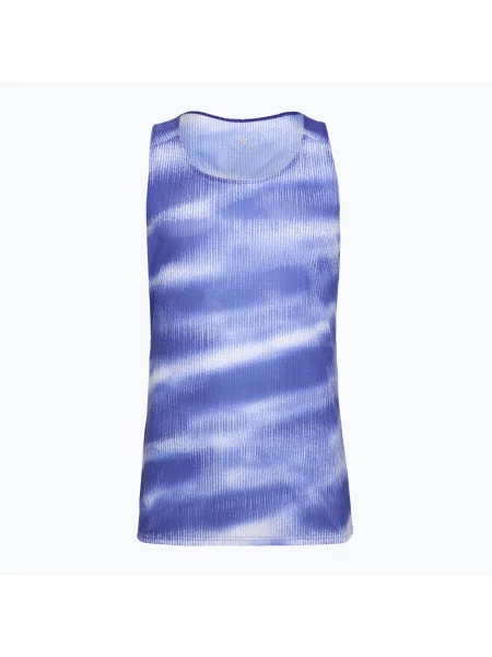 Koszulka do biegania Mizuno DryAeroFlow Graphic Tank biała