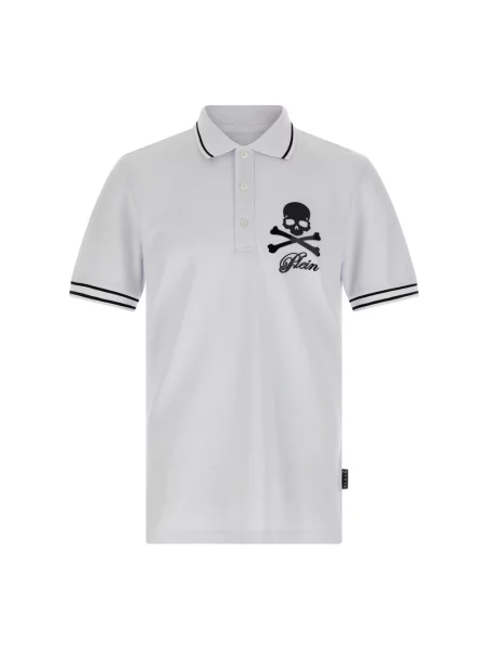Koszulka polo Philipp Plein biała