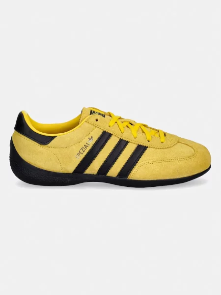 Σουέτ sneakers adidas Originals HANDBALL SPEZIAL LO PRO W κίτρινο