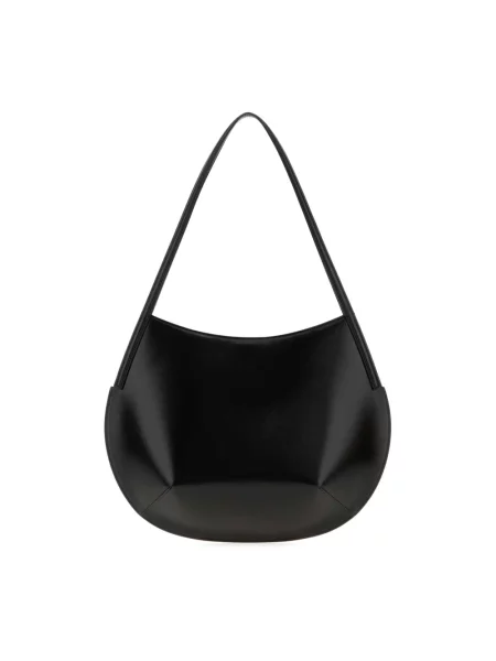 Torebka Jil Sander skórzana czarna