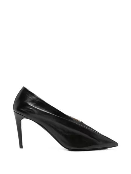 Pantofi cu toc Khaite din piele negru