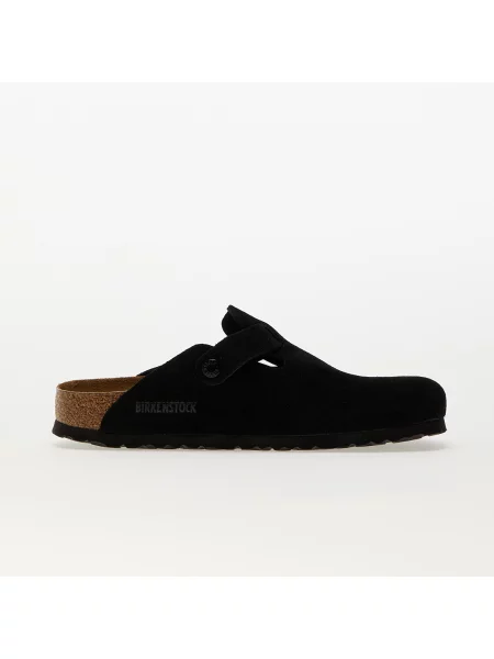 Semišové tenisky Birkenstock černé