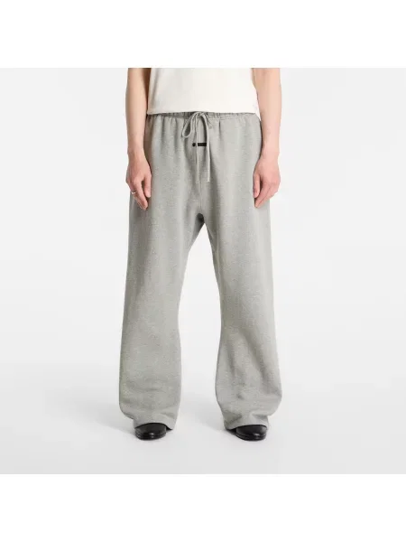 Pantaloni de trening Fear of God Essentials Signature Classic Fit Flare Sweatpants Concrete Heather/ Dark Concrete Heather L