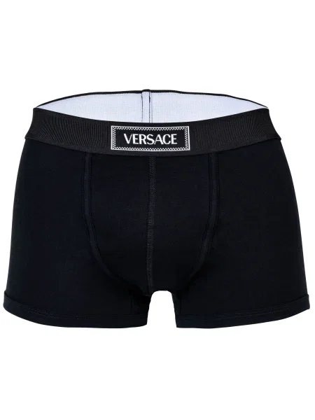 VERSACE Boxerky černá bílá