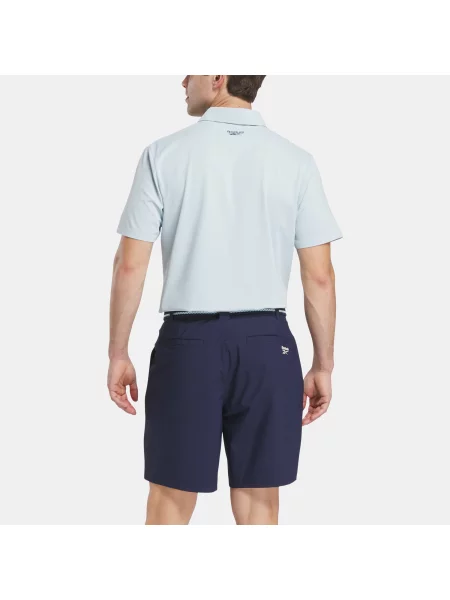 Reebok koszulka polo z dzianiny pique z klejonymi warstwamiunisex ICE BLUE Size: S niebieska