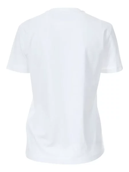 Tricou Just Cavalli cu imagine alb