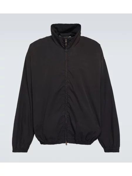 Яке Acne Studios поплин черно