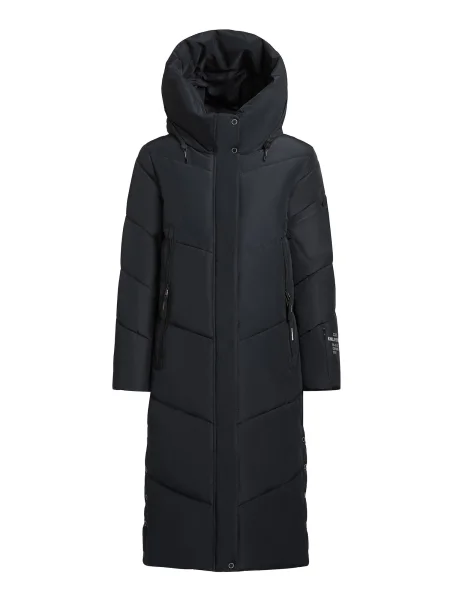 Khujo Zimní kabát Pulset tmavě modrá